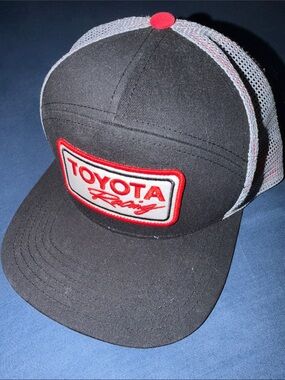Toyota Racing Black & Gray Mesh Trucker Hat